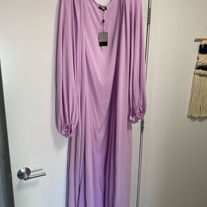 Erika Peña Avana Long Jacket - Violet